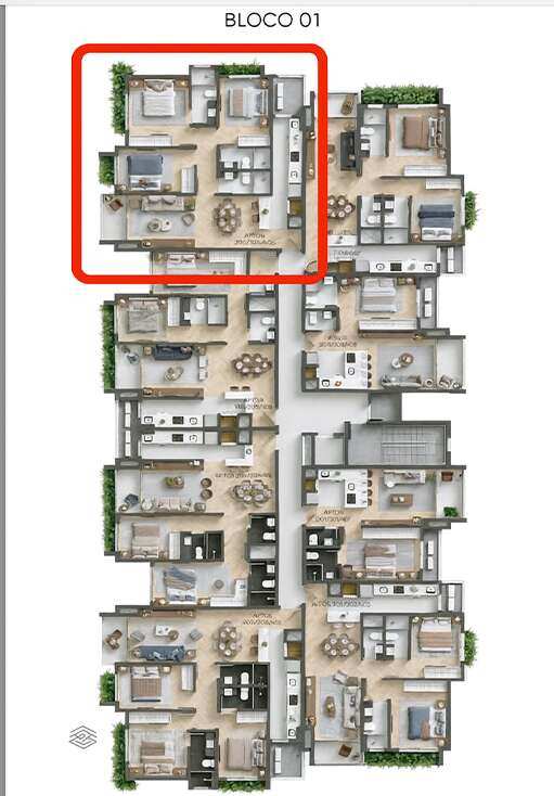  - Cobertura à venda em Canela, Centro, com 3 quartos, 93,63m²