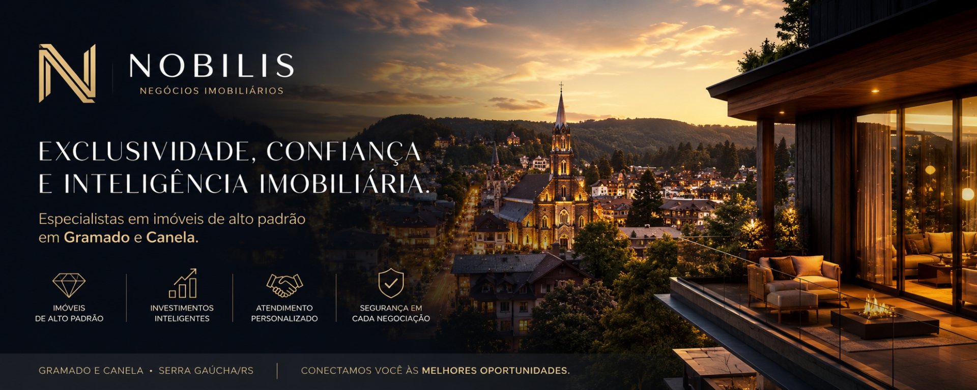 Sua Imobiliária em Gramado e Canela - Nobilis Negócios Imobiliários